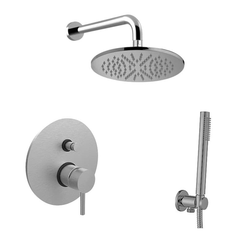 Душевая система Light, нержавеющая сталь (KITLIG015ST) Paffoni