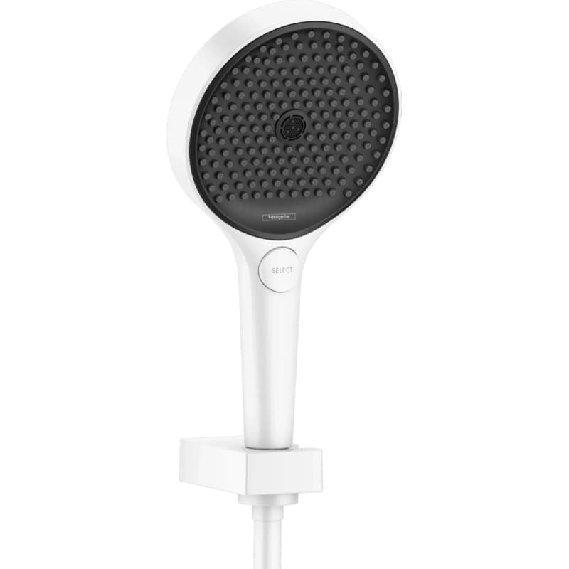 Душовий набір Hansgrohe Rainfinity 130 3Jet Porter  Matt White Hansgrohe (26852700)