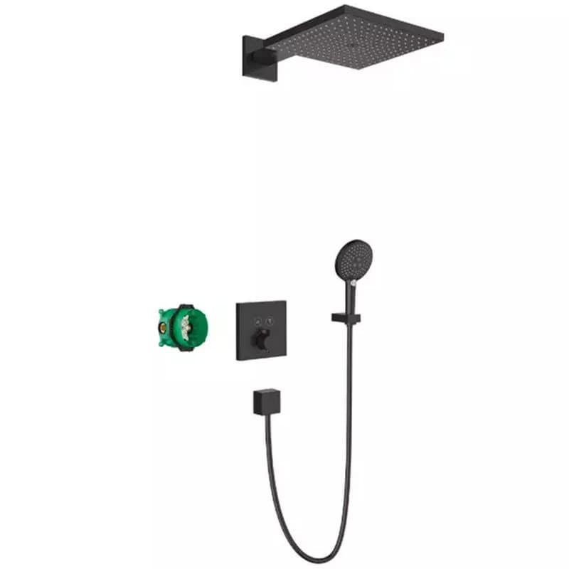 Душевой комплект Hansgrohe Raindance E/ShowerSelect E 7в1 Matt Black Hansgrohe (27939670)