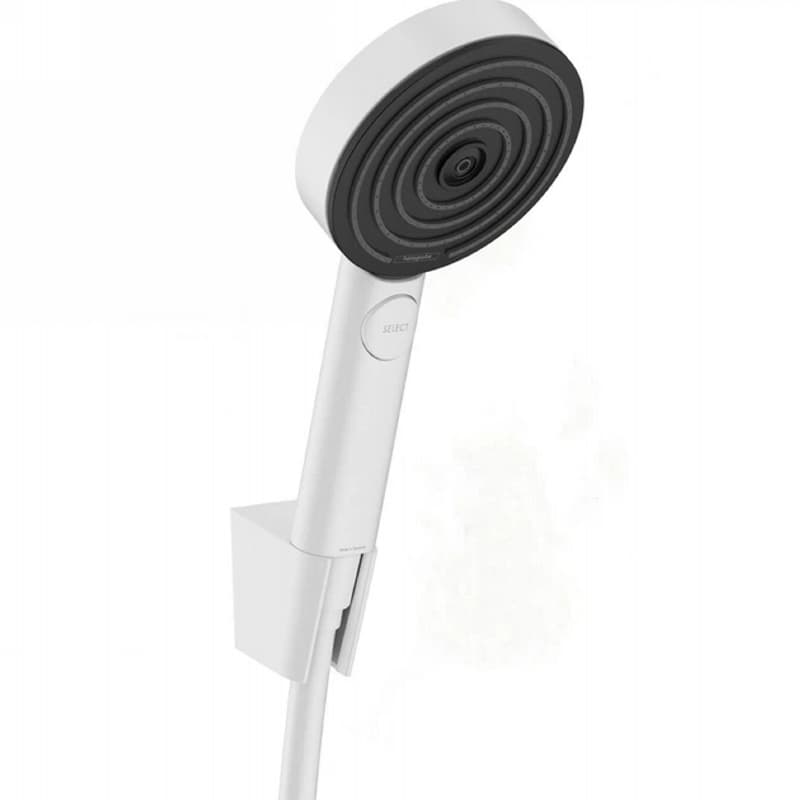 Душовий набір Pulsify Select Relaxation 105 3jet Porter 1.25 м  Matt White Hansgrohe (24302700)