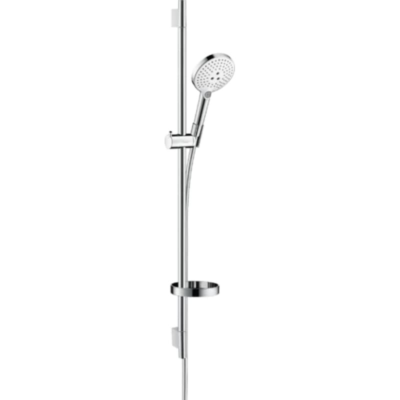 Душовий набір Raindance Select S 120/90 Unica'S Puro 90 EcoSmart  White/Chrome Hansgrohe (26633400)