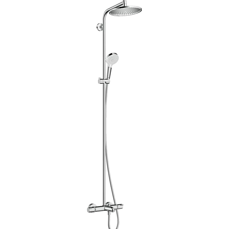Душова система Hansgrohe Crometta S 240 1jet Showerpipe для ванни  Chrome Hansgrohe (27320000)