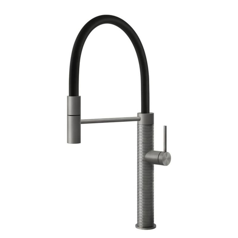 Змішувач для кухні  316 FLESSA, Steel Brushed Gessi (60012239)