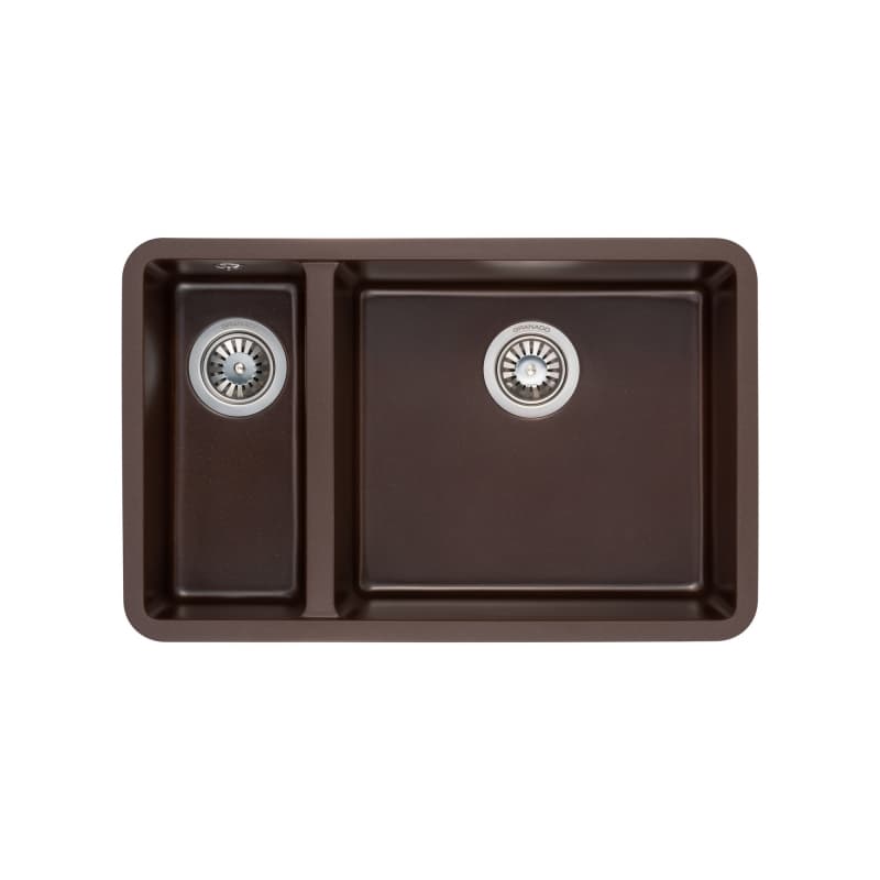 Мийка Under top DOUBLE marron (705*445mm.) граніт GRANADO
