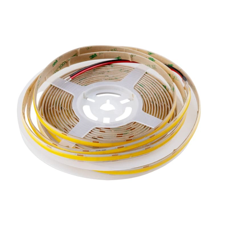 LED-лента COB, 480 LEDs / m, 10W, 12V, IP65, тёплый свет, 3000К