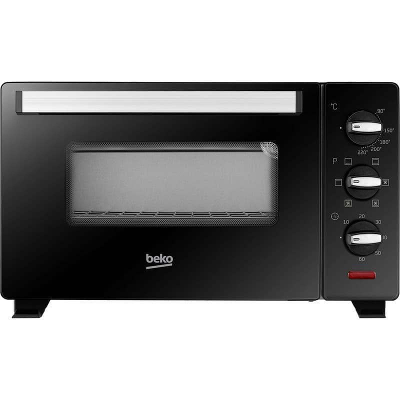 Печь электрическая BMOF19B ,19л, 1400Вт, механич., конвенция, черная Beko