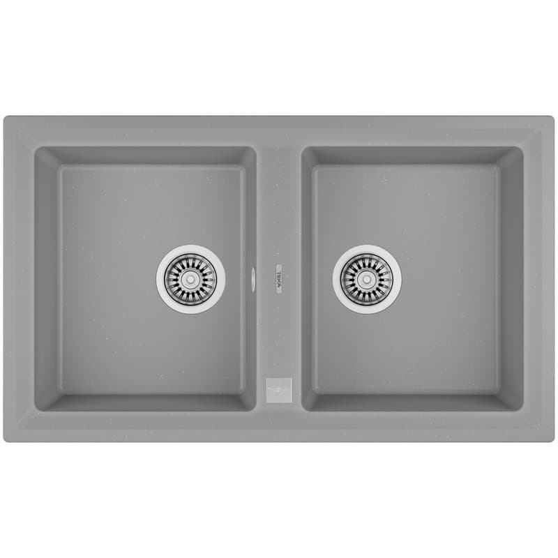 Мойка STONE 90 B-TG 2B Tegranit серый металлик Teka (115260007)