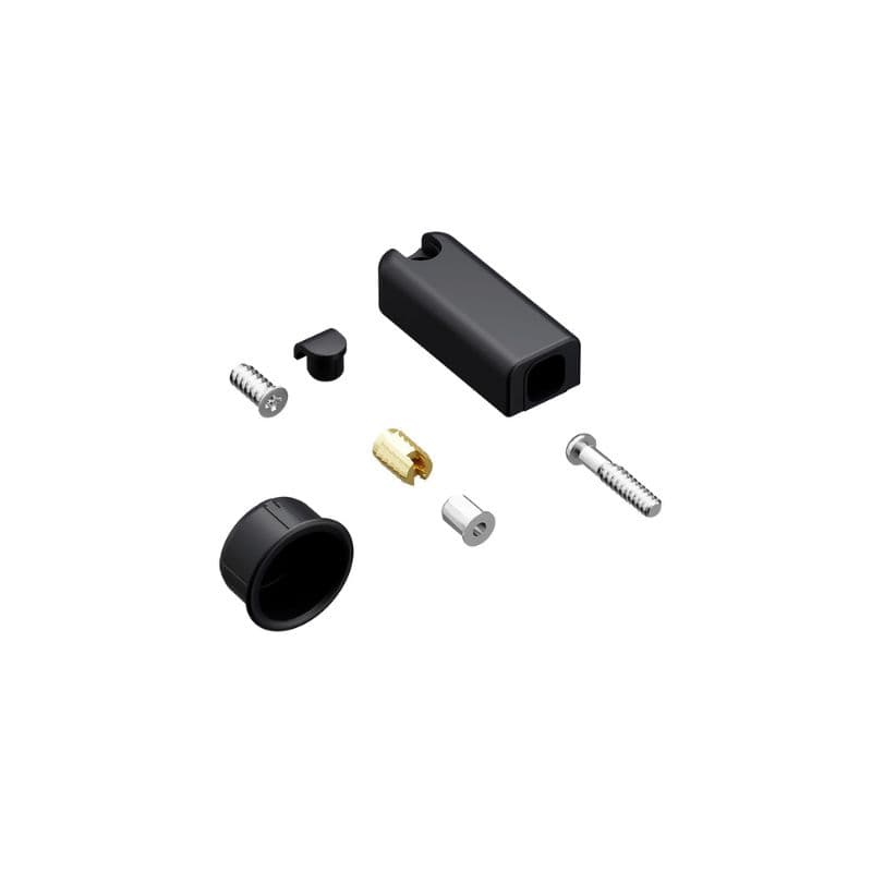 Механический фиксатор чёрный для Push to Move WingLine L (9264192), Hettich