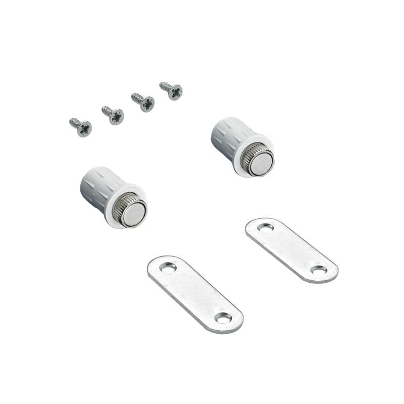 Магнитный фиксатор дизайнерский серо-белый для Pull to move, Wing Line L (9266244) Hettich
