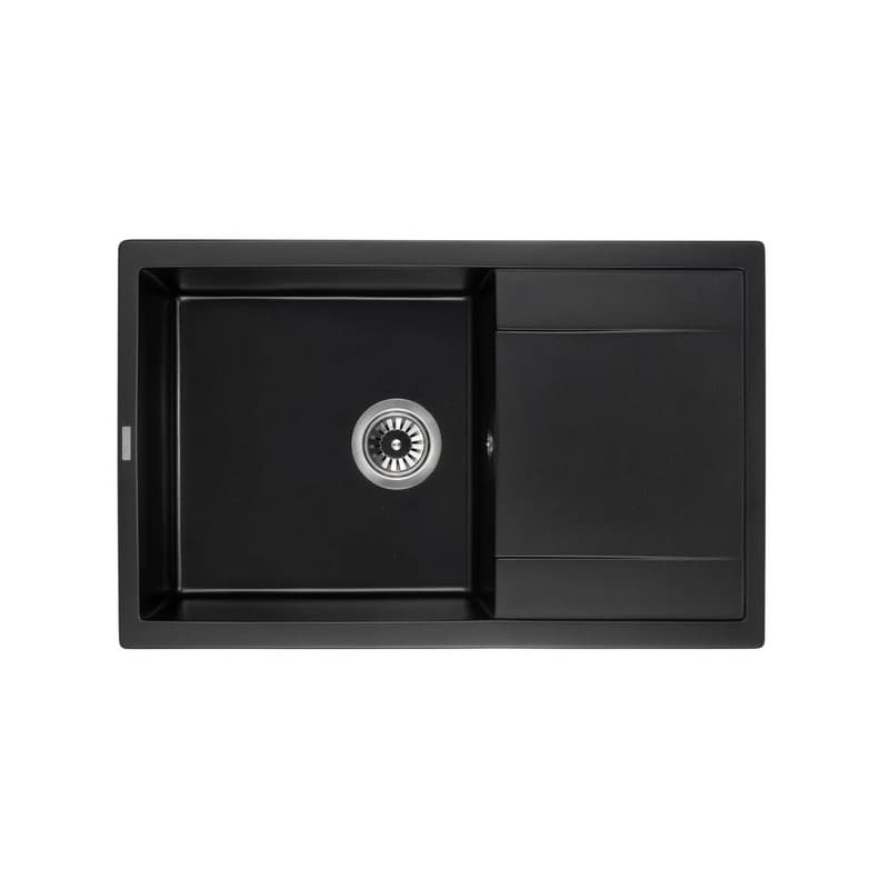Мийка Alicante black shine (780*500mm.) граніт Granado