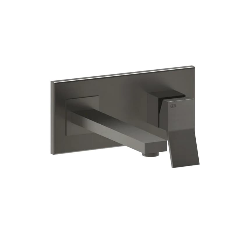 Змішувач Gessi Rettangolo K довж. виливу на замовлення Black Metal Brushed PVD (53084707) Gessi