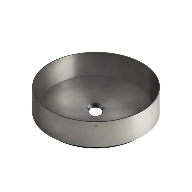 Умивальник на стільницю 316 d=40, матова сталь (54601-239) Gessi