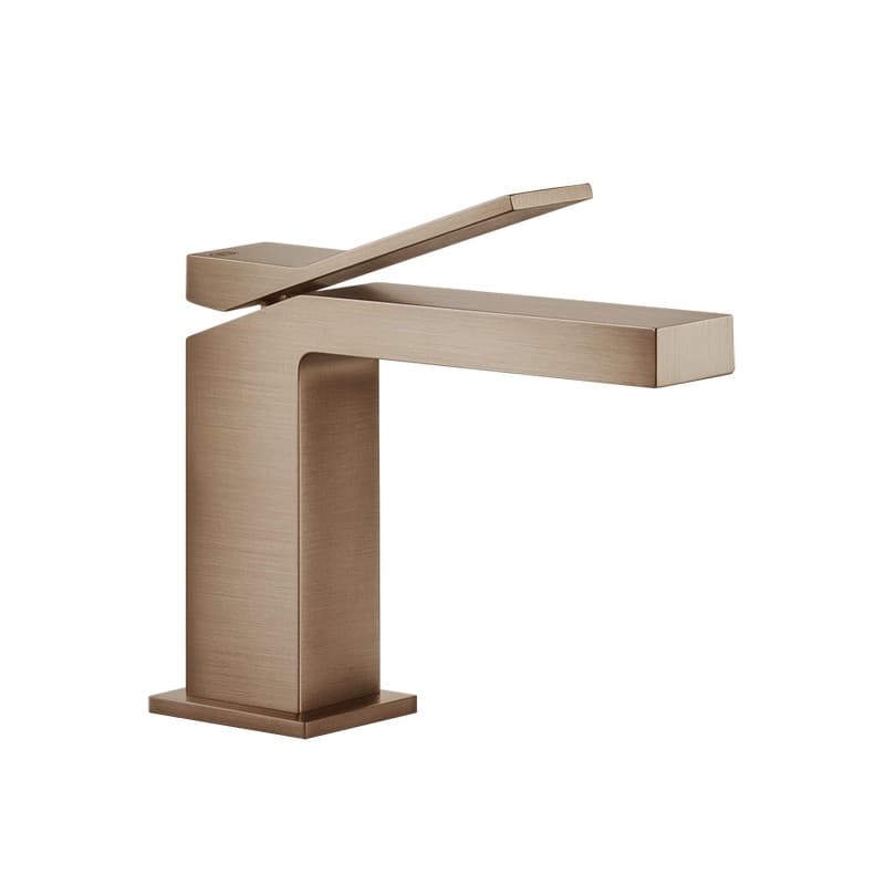 Змішувач для умивальника Rettangolo K Copper Bruched PVD (53002708) Gessi