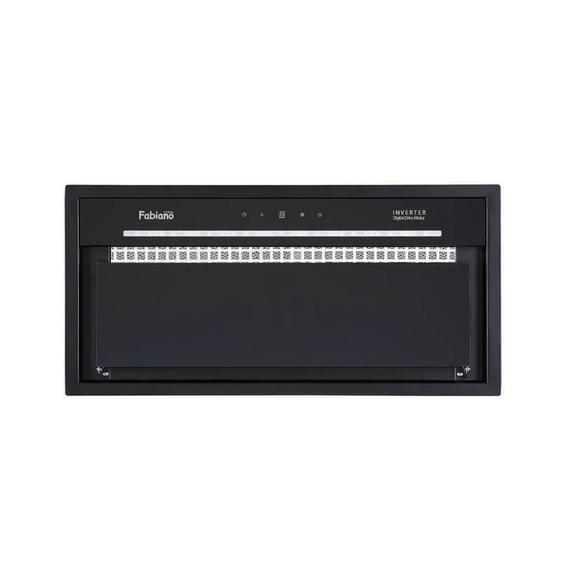 Витяжка вбудована Sensei 52 Silent Black Fabiano