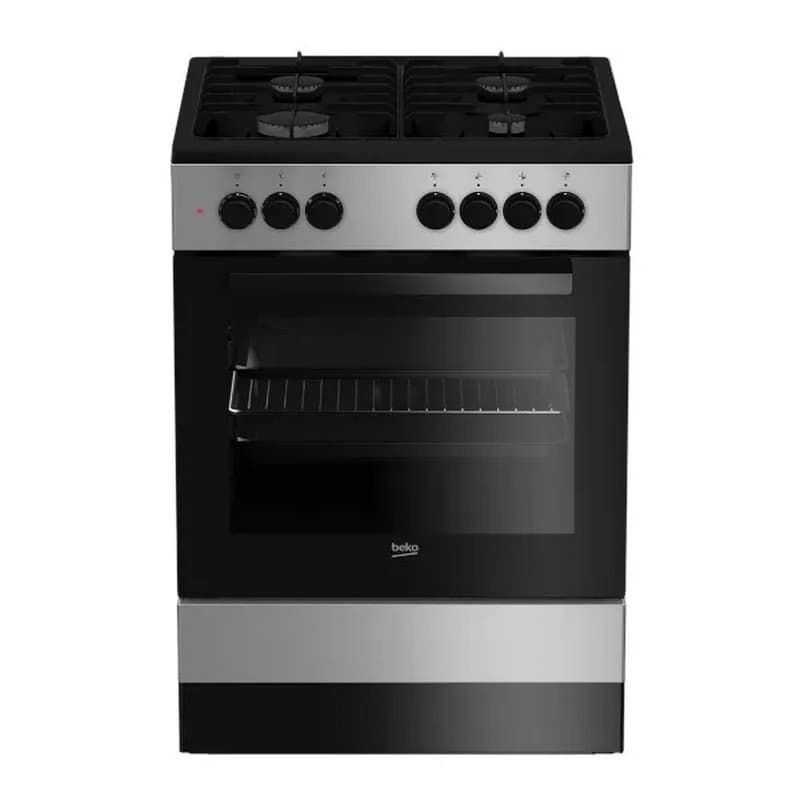 Плита комбінована чорна/нержавіюча сталь FSM62120DS Beko