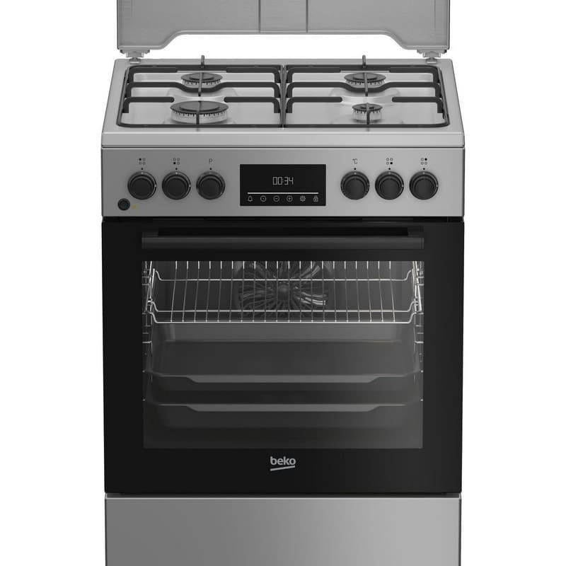 Плита комбінована нержавіюча сталь FBM62320SDS Beko
