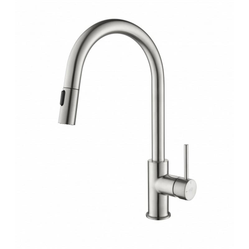 Змішувач PLAZA PLUS WINDOW сталь Blue Water (5901730617658)