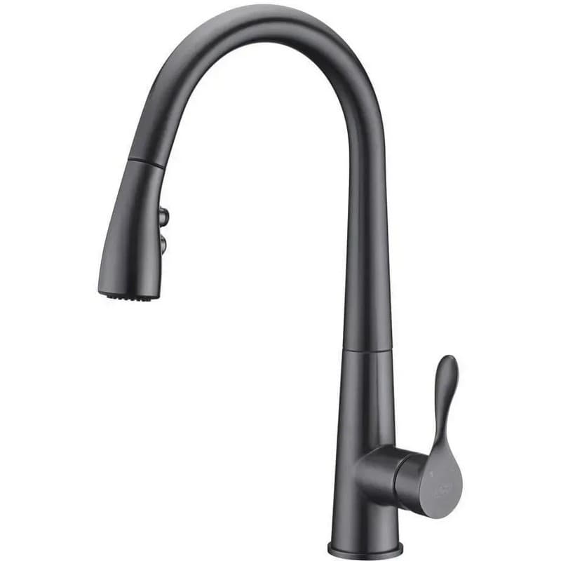 Змішувач STABILI графіт Gun Metal Blue Water (5901730615944)
