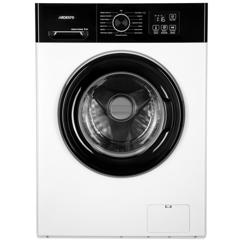 Пральна машина фронтальна WMW-6100WB, білий ARDESTO