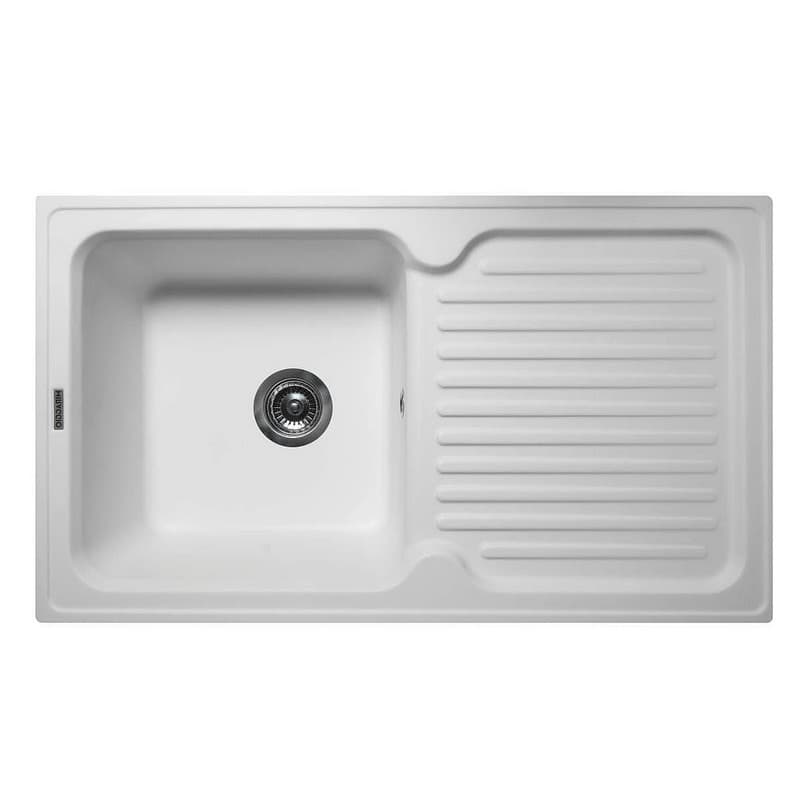 Кухонна мийка ORLEAN white mirastone Miraggio