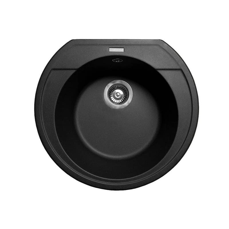 Кухонна мийка TULUZA black shine mirastone Miraggio