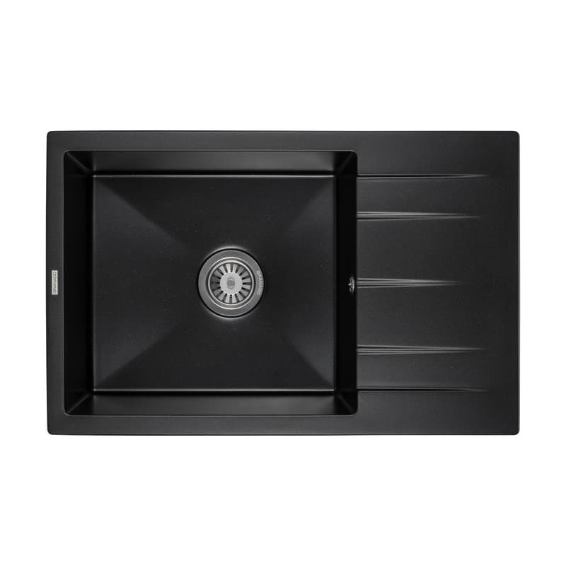 Мийка NAVIA black shine (775*495mm.) граніт Granado