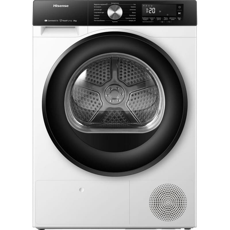 Сушильна машина DH3S802BW3/UA HISENSE