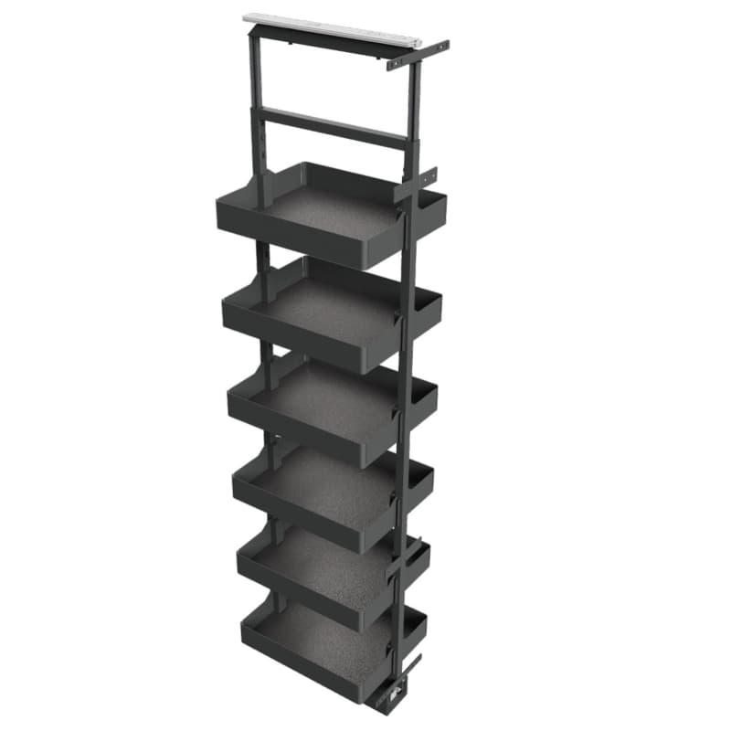 Карго-колона Aster NV 300мм графит 6 корзин 1800-2100мм Muller
