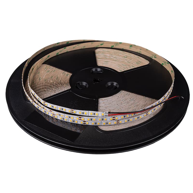 LED-стрічка 2835 SMD, 120 LEDs/m, 9.6W, 24V, IP20, тепле  світло, 3000К NEW