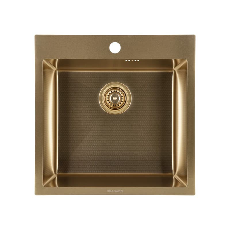 Мийка сталева Galera S201 gold honeycomb (500*500*220mm) Granado