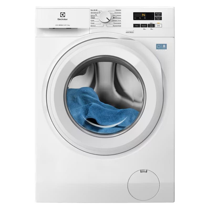 Пральна машина EW6F1481U 8кг, білий Electrolux