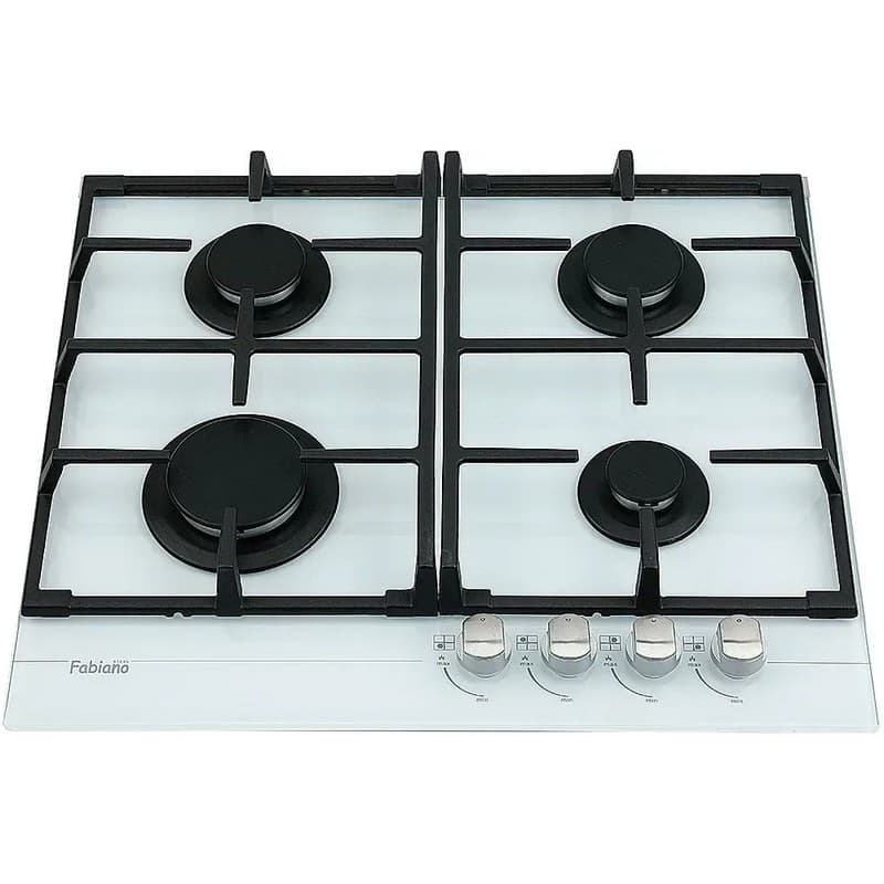 Газова варильна FHG 1244 VGH White Glass Fabiano