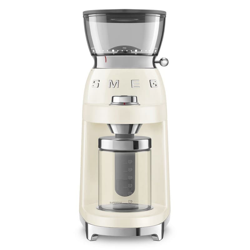 Кавомолка CGF03CREU кремовий Smeg (50'S RETRO STYLE)