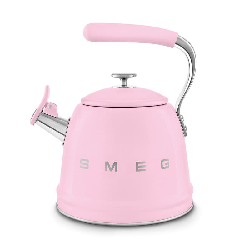 Чайник зі свистком WKF01PK рожевий Smeg (50'S RETRO STYLE)