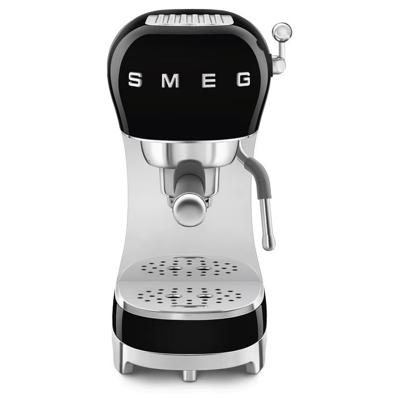 Кавоварка еспресо ECF02BLEU чорний Smeg (50'S RETRO STYLE)