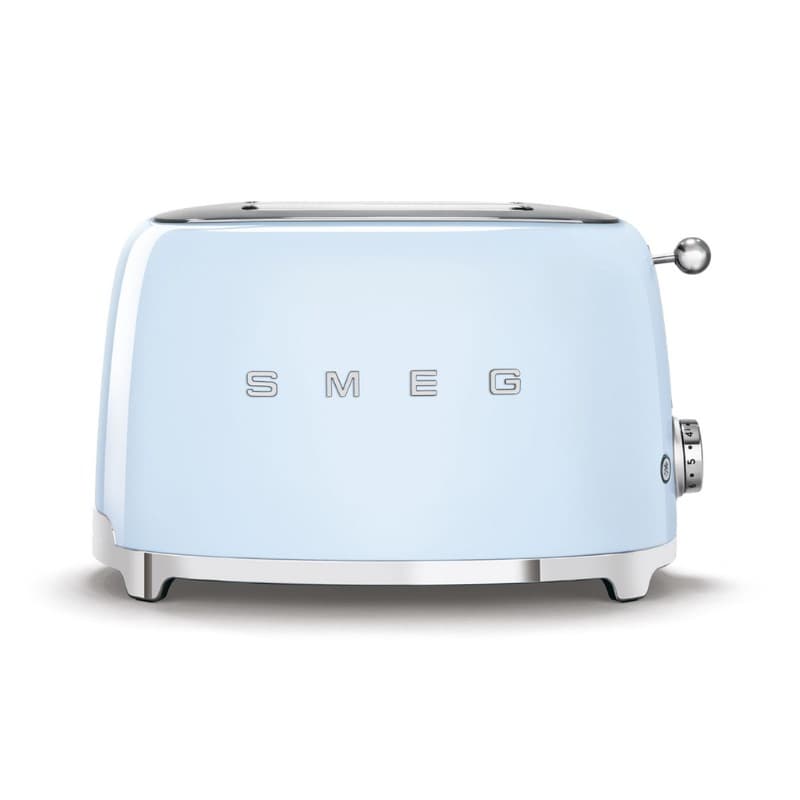 Тостер електричний TSF01PBEU пастельно-блакитний Smeg (50'S RETRO STYLE)