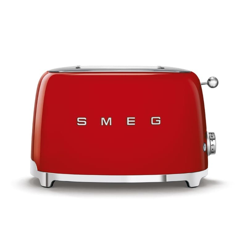 Тостер електричний TSF01RDEU червоний Smeg (50'S RETRO STYLE)