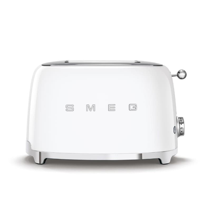 Тостер електричний TSF01WHEU білий Smeg (50'S RETRO STYLE)