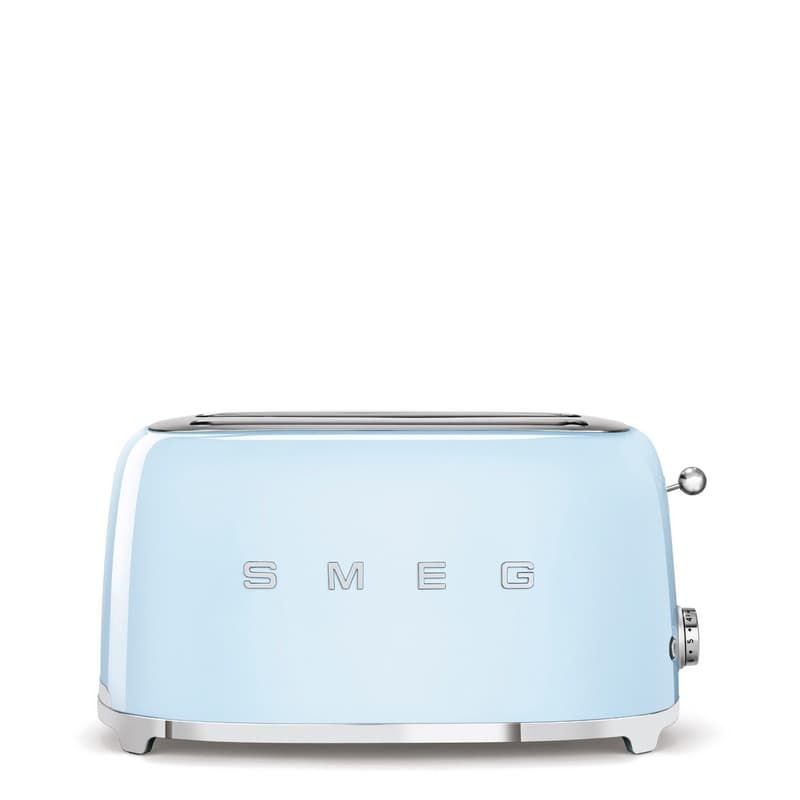 Тостер електричний TSF02PBEU пастельно-блакитний Smeg (50'S RETRO STYLE)