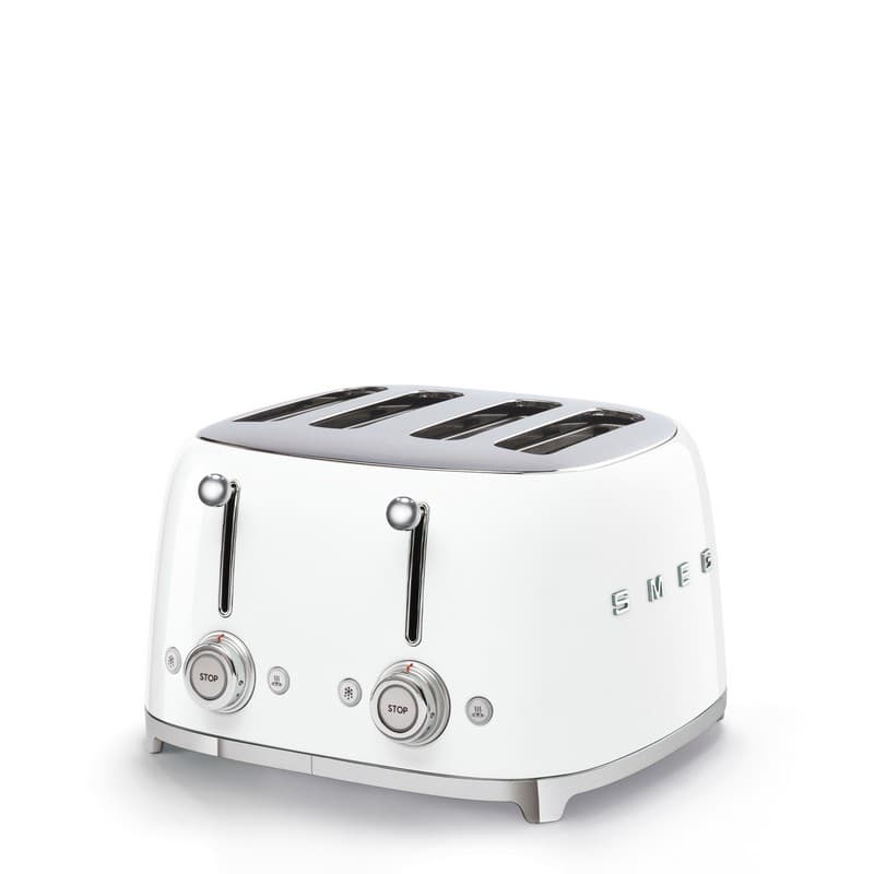 Тостер електричний TSF03WHEU білий Smeg (50'S RETRO STYLE)