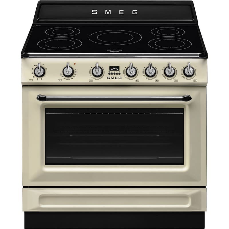 Варильний центр TR90IMP 90 см кремовий Smeg (VICTORIA)