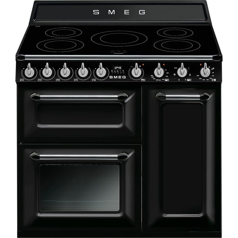 Варильний центр TR93IBL2 чорний Smeg (VICTORIA)