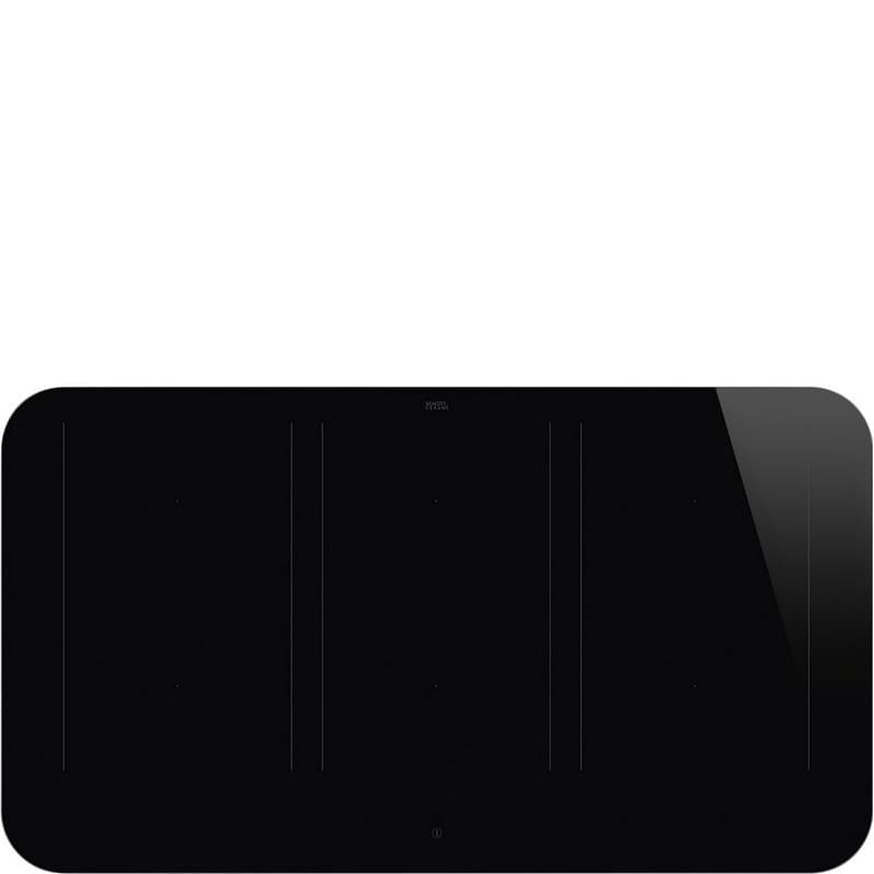 Індукційна варильна поверхня SISL7964MB 90 см рамка чорна матова Smeg (ISOLA)