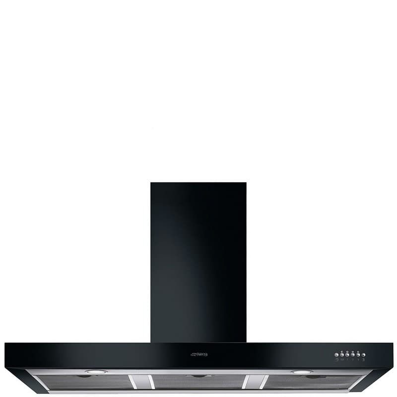 Витяжка пристінна KS110BLE 110 см чорний Smeg (UNIVERSAL)