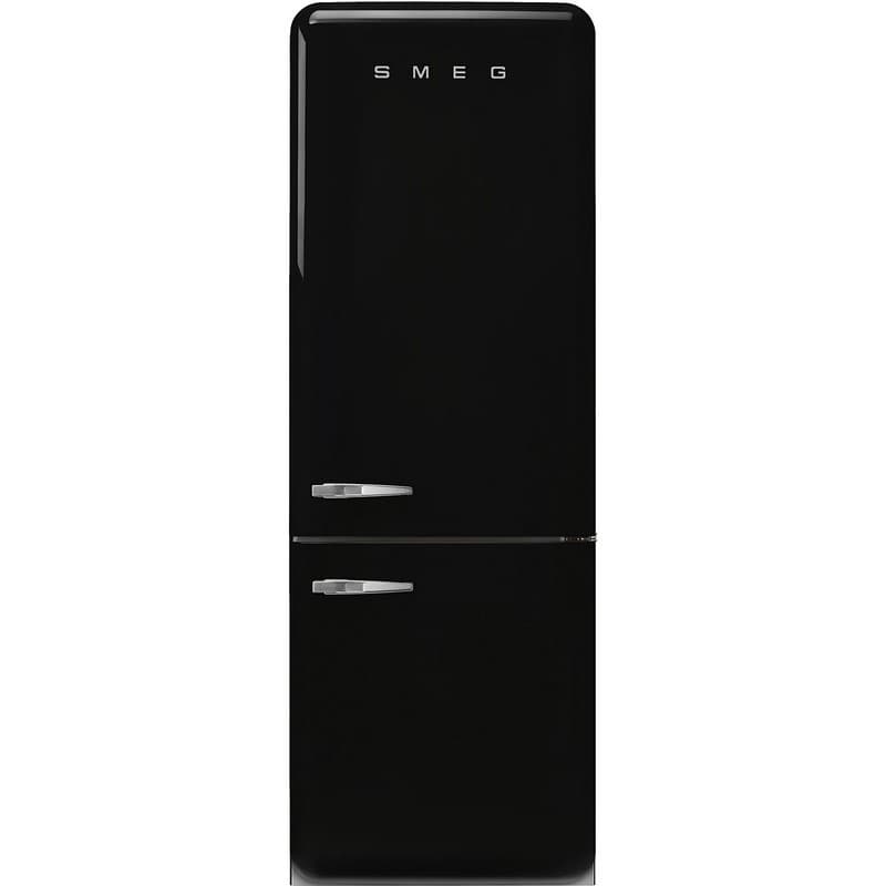 Комбінований холодильник FAB38RBL6 70 см чорний Smeg (50'S RETRO STYLE)
