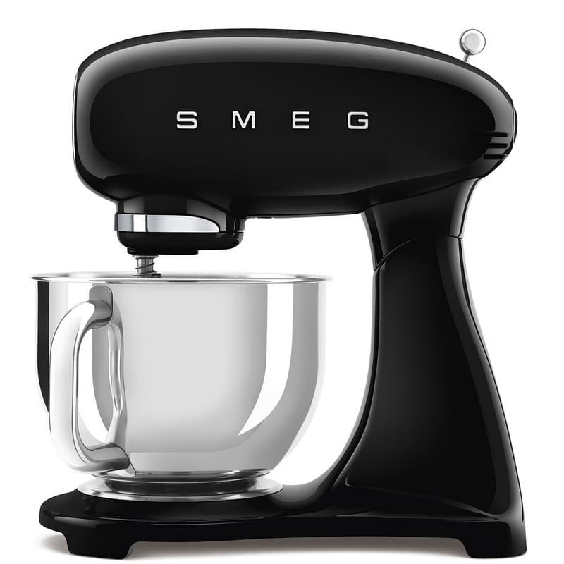 Міксер планетарний SMF05BLEU чорний (full color) Smeg (50'S RETRO STYLE)