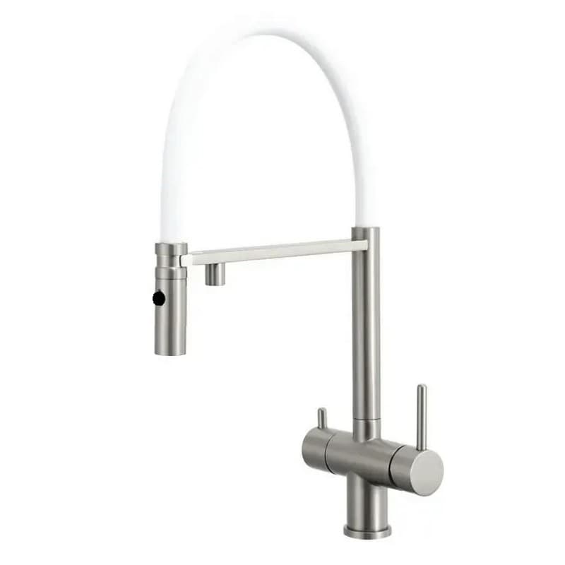 Змішувач FKM 3130 Inox White Fabiano