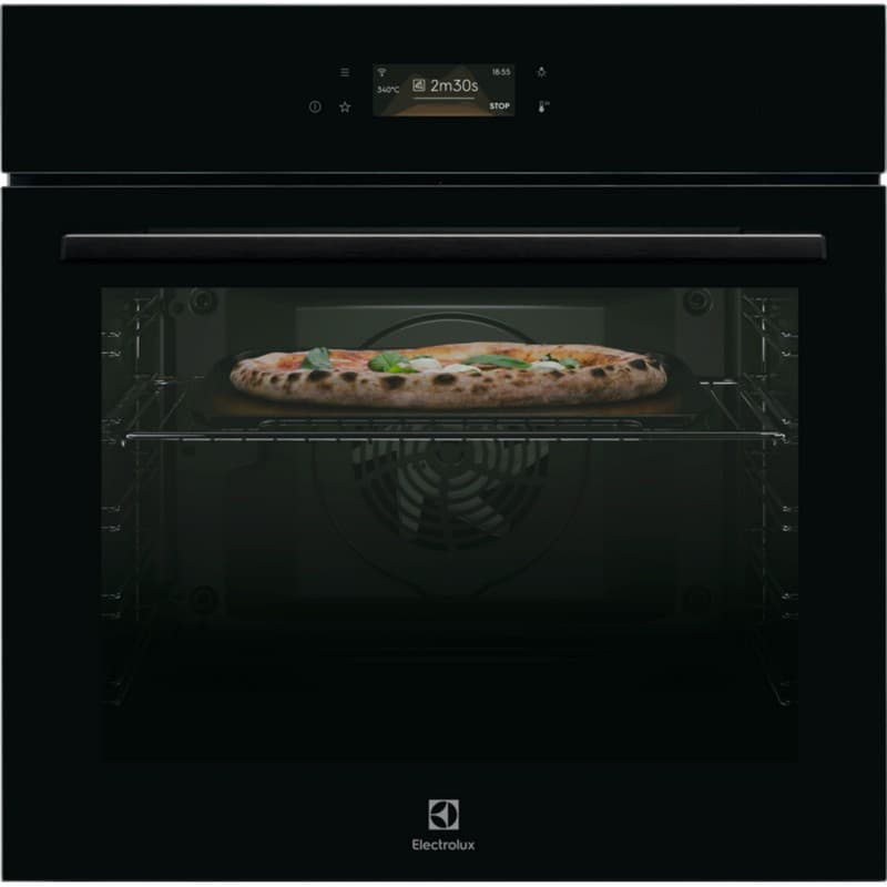 Духова шафа електрична LOX8P87WZ чорний Electrolux