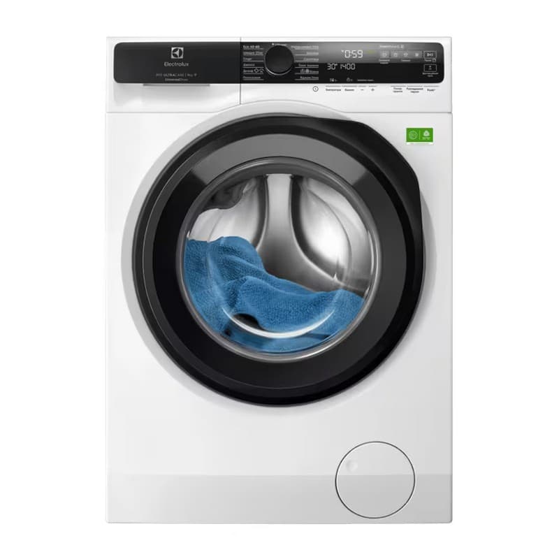 Пральна машина EW8F5492SQU 9кг, 1400, A, 60см, пара, інвертор, universaldose, білий Electrolux