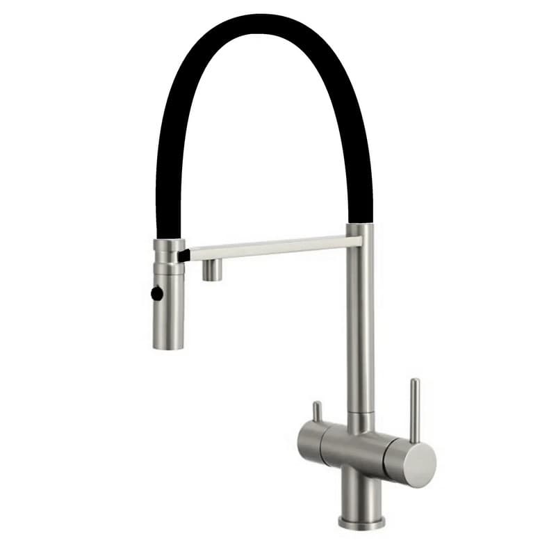 Змішувач FKM 3130 Inox Black Fabiano